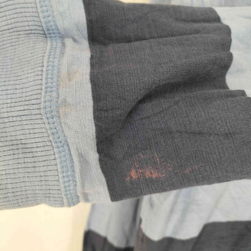 アイゾッド IZOD ボーダーハーフジップスウェット メンズ import:XL