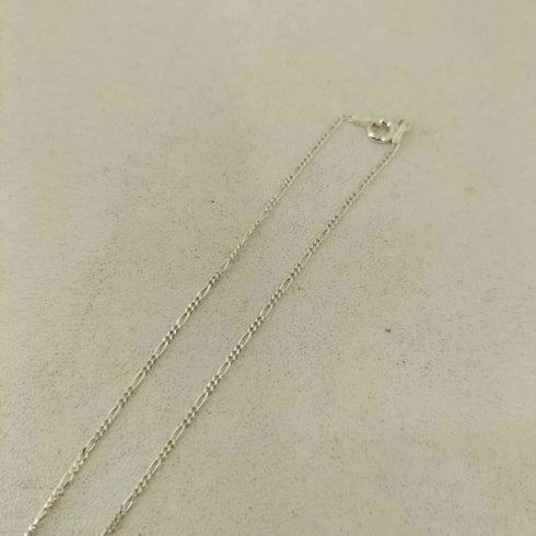 925刻印 フィガロチェーンネックレス メンズ