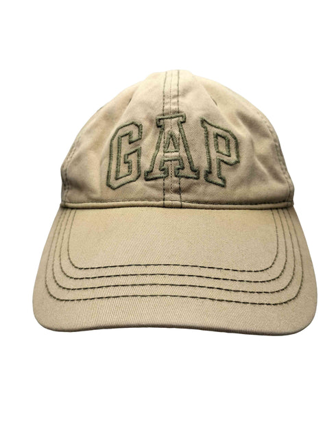 ギャップ Gap 00S ロゴ刺繍 アジャスタブル 6パネル キャップ メンズ