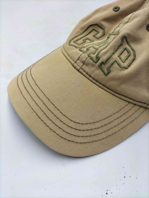 ギャップ Gap 00S ロゴ刺繍 アジャスタブル 6パネル キャップ メンズ