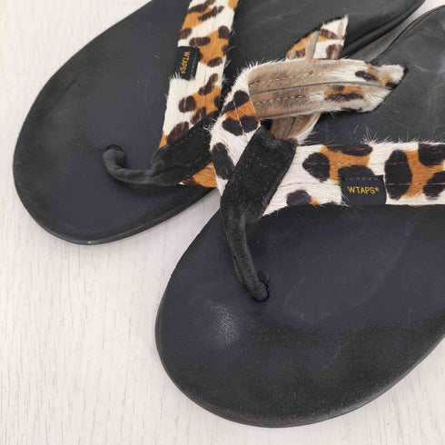 ダブルタップス WTAPS SLIPPER SANDAL. LEATHER.COW メンズ 9