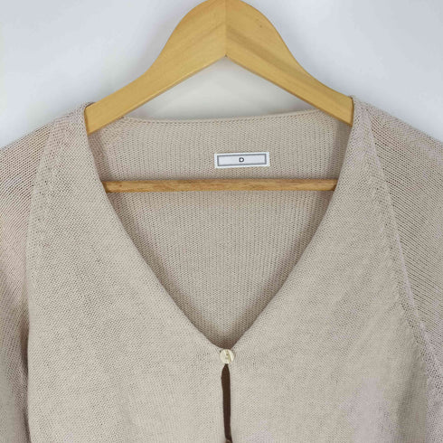 CLASKA コットンリネンカーディガン レディース JPN:38