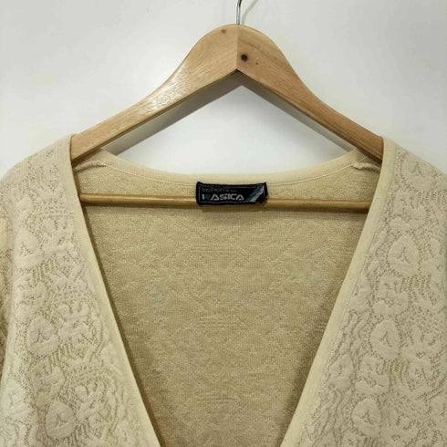 RASICA 90s ジャガード ニットカーディガン レディース