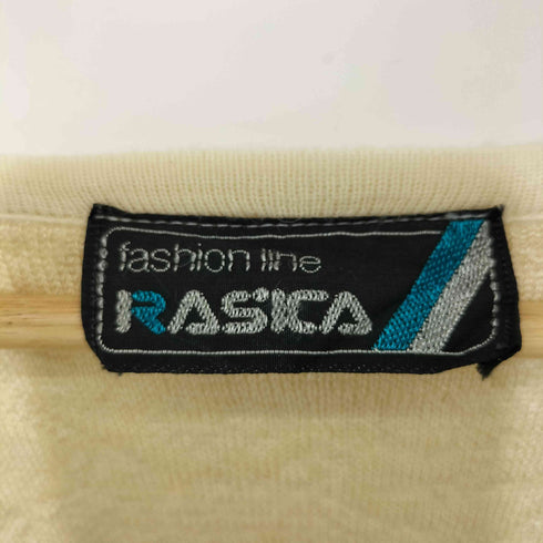 RASICA 90s ジャガード ニットカーディガン レディース