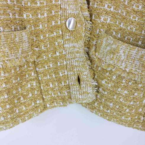 サロンアダムエロペ SALON adam et rope 25SS ツイードライク ラメニットジャケット レディース FREE