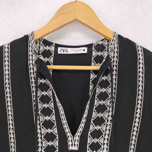 ザラ ZARA 総刺繍 ワンピース レディース JPN:XS