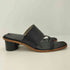 _fot wood heel sandals_circle レザーヒールサンダル レディース
