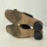 _fot wood heel sandals_circle レザーヒールサンダル レディース