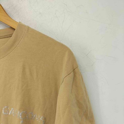 コムデギャルソンオム COMME des GARCONS HOMME 02AW 田中オム ナンバリング ロゴ 箔押 プリントTシャツ メンズ