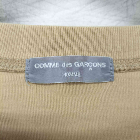 コムデギャルソンオム COMME des GARCONS HOMME 02AW 田中オム ナンバリング ロゴ 箔押 プリントTシャツ メンズ