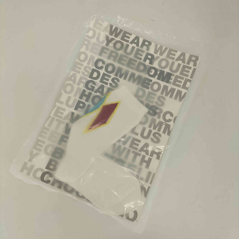 コムデギャルソン COMME des GARCONS 23SS グラフィック インターシャニットソックス メンズ