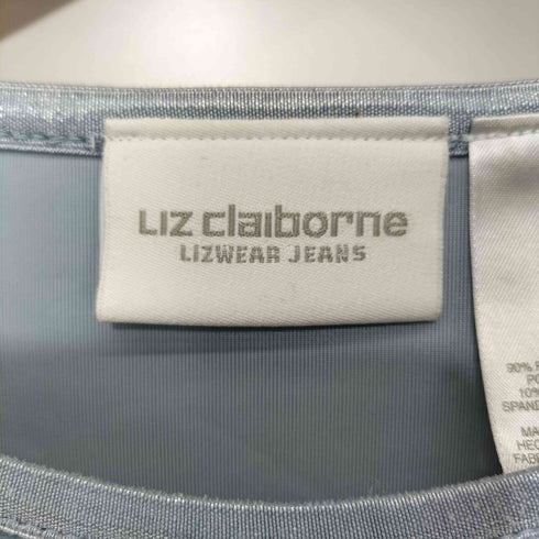 リズクレイボーン LIZ Claiborne ベルベット ベロア L/S カットソー レディース import:M