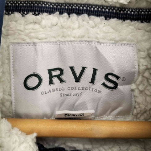 オービス ORVIS 裏地フリースハーフジップスウェット メンズ JPN:M