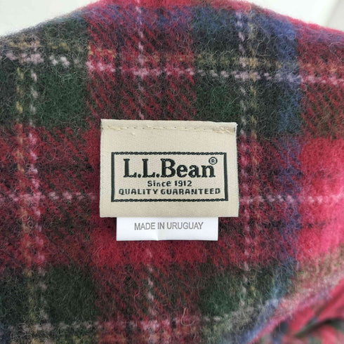 エルエルビーン L.L.Bean HOME 大判 フリンジマフラー メンズ