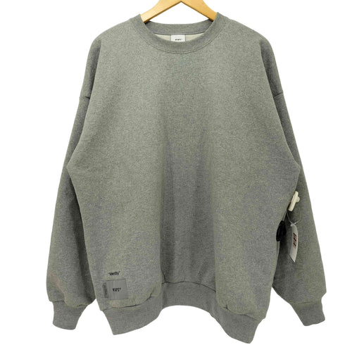 ダブルタップス WTAPS 25AW IDENTITY SWEATER COTTON GRAY メンズ JPN:3