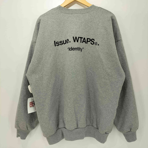ダブルタップス WTAPS 25AW IDENTITY SWEATER COTTON GRAY メンズ JPN:3