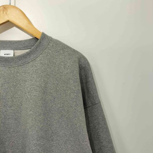 ダブルタップス WTAPS 25AW IDENTITY SWEATER COTTON GRAY メンズ JPN:3