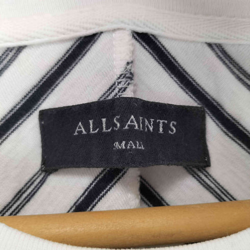 オールセインツ ALLSAINTS ボーダークルーネックTシャツ メンズ JPN:S