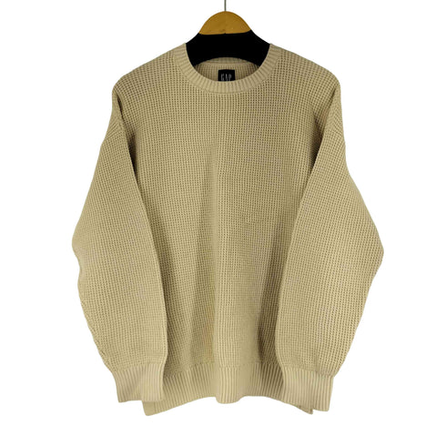 ギャップ Gap クルーネック コットンニット メンズ JPN:M