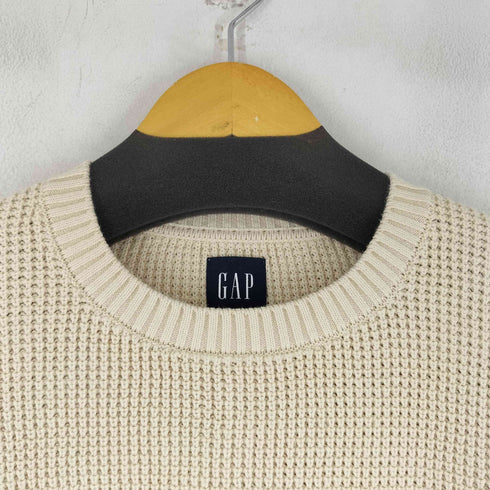 ギャップ Gap クルーネック コットンニット メンズ JPN:M