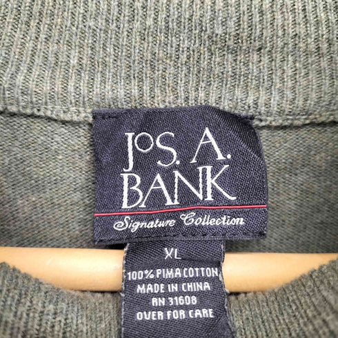 JOS.A.BANK ハーフジップコットンニット メンズ import:XL
