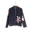 IN THE DREAM GARDEN ベロアジップアップ刺繍ジャケット レディース import:S
