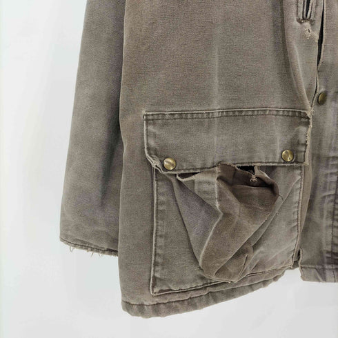 カーハート Carhartt 80-90s USA製 横タグ Ranch Barn Style Jacket ランチ バーン スタイル ジャケット ダック地 メンズ import:XL