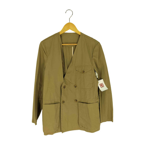 ビームスプラス BEAMS+ TUBE 別注 ノーカラー ダブルブレストジャケット メンズ JPN:M