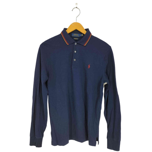 ポロラルフローレン POLO RALPH LAUREN ポニー刺繍 ロングスリーブポロシャツ メンズ import:S
