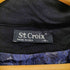 ST.CROIX 裏地総柄ジップアップ襟付きウールジャケット メンズ import:M