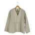 アタッチメント ATTACHMENT HARD TWISTED WOOL TROPICAL COLLARLESS JACKET メンズ 2