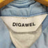 ディガウェル DIGAWEL ハーフボタン長袖シャツ メンズ