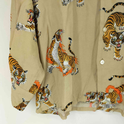 ワコマリア WACKO MARIA THE GUILTY PARTIES 虎柄 L/S シャツ メンズ JPN:S