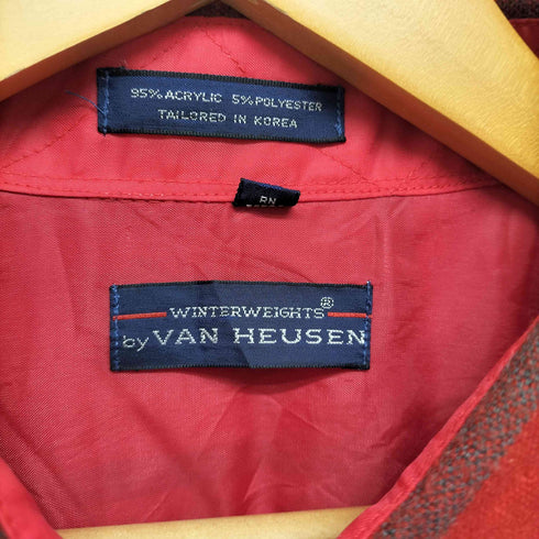 ヴァンヒューゼン VAN HEUSEN ネルシャツ メンズ import:XL