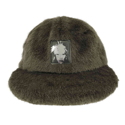 カシラ CA4LA ANDYWARHOL PORTRAIT FUR CAP メンズ