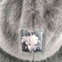 カシラ CA4LA ANDYWARHOL PORTRAIT FUR CAP メンズ