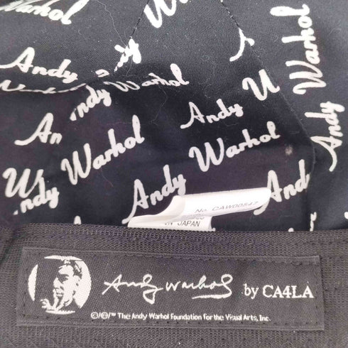 カシラ CA4LA ANDYWARHOL PORTRAIT FUR CAP メンズ