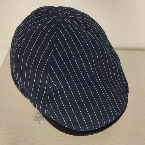 THRIFT ピンストライプ ワークキャップ ハンチング メンズ L