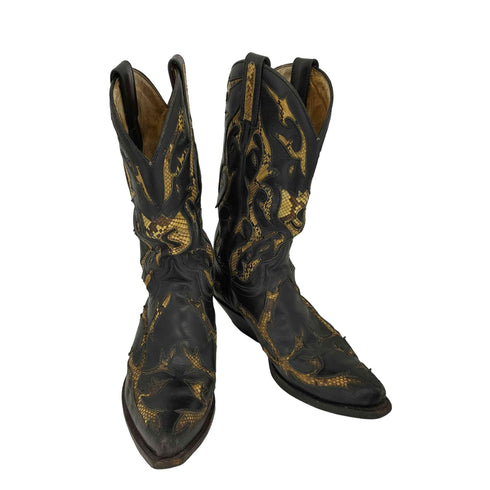 sendra ウエスタンブーツ パイソン メンズ EUR:41