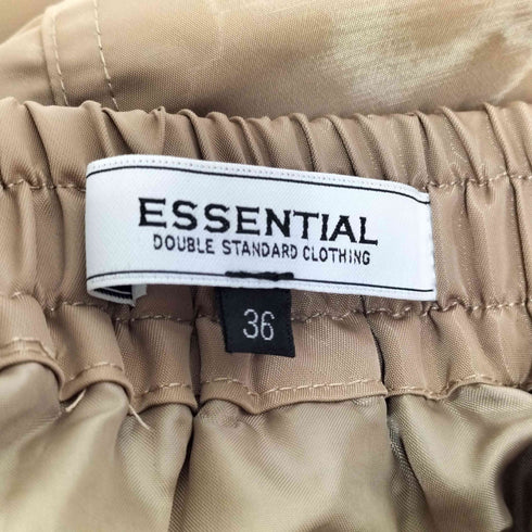 ダブルスタンダードクロージング DOUBLE STANDARD CLOTHING ESSENTIAL シャイニータフタフレアスカート レディース JPN:36
