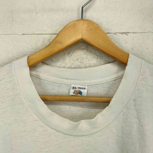 フルーツオブザルーム FRUIT OF THE LOOM 90S USA製 シングル 企業プリント クルーネックカットソー メンズ import:XL