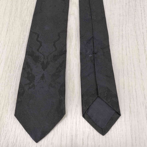 アレキサンダーマックイーン Alexander McQueen イタリア製 ジャガードシルクネクタイ メンズ