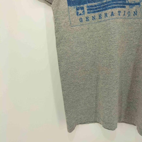 ペプシコーラ PEPSI COLA 90s USA製 袖/裾シングル クルーネック Tシャツ メンズ S/M