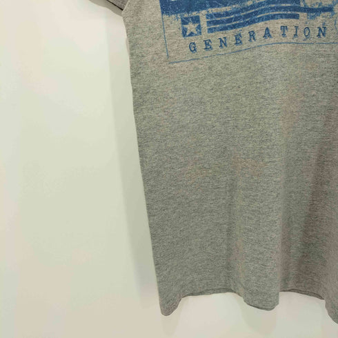 ペプシコーラ PEPSI COLA 90s USA製 袖/裾シングル クルーネック Tシャツ メンズ S/M