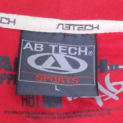 AB TECH 90S リブ切替 ファー ジップアップパーカー Y2K メンズ import:L