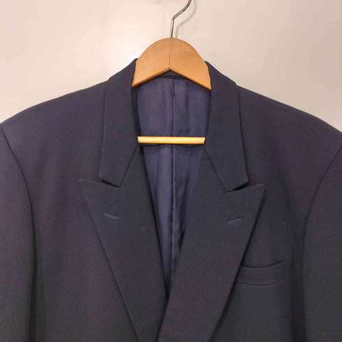 コムデギャルソンオム COMME des GARCONS HOMME 80s 川久保期 ダブルブレスト ピークドラペル テーラードジャケット メンズ JPN:S