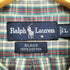 ラルフローレン RALPH LAUREN BLAKE 金丸タグ ポニー刺繍 チェック柄 ボタンダウンシャツ メンズ import:L