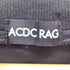 ACDC RAG 渦雷 ジャケット 刺繍ロゴ スナップボタン レディース