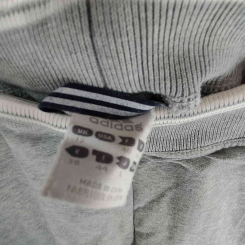 アディダス adidas 00S 03AW 万国旗タグ スウェット イージー フレア カーゴ パンツ 裾ドローコード Y2K メンズ L