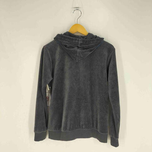 アディダス adidas パイピング ベロア ジップアップパーカー レディース import:M